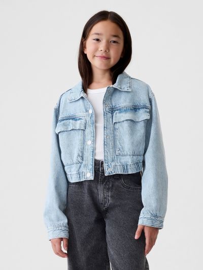 Cropped Denim Πανωφόρι-523994000