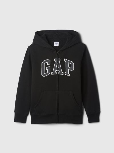 Παιδική Relaxed Gap Logo Sherpa Φούτερ Ζακέτα με Κουκούλα-498540000
