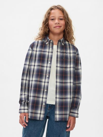 Παιδικό Organic Cotton Poplin Πουκάμισο-523207003